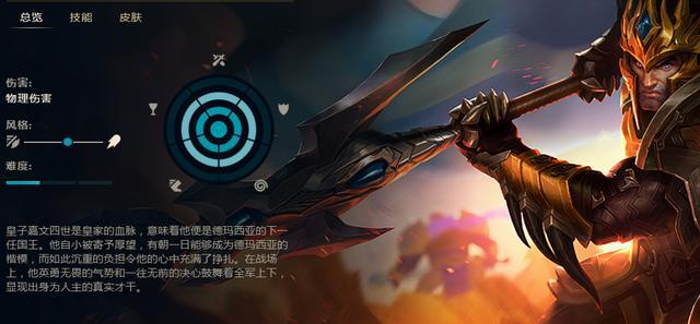 德玛西亚皇子——嘉文四世