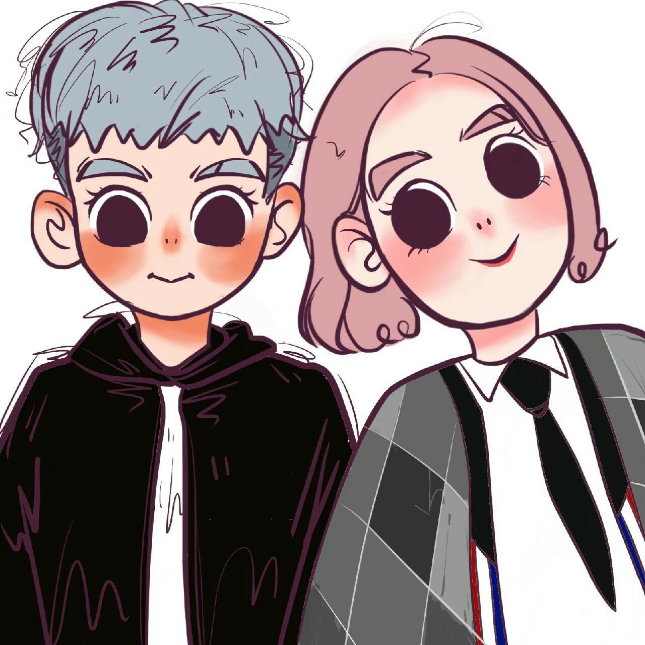 来自soul阿飘画师的投稿多彩手绘头像马卡龙