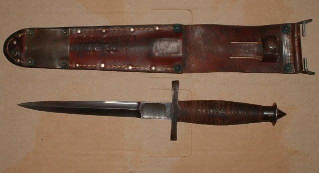 特殊设计过于残忍,二战中美军一匕首被人称为头骨破碎机