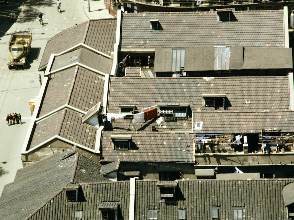 老照片 | 上海里弄,1973年.哈里森·福尔曼