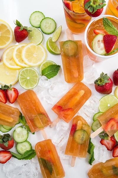 水果冰棒,吃一个透心凉 早上好.