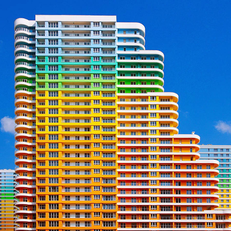 土耳其摄影师yener torun的极简风格彩色建筑摄影