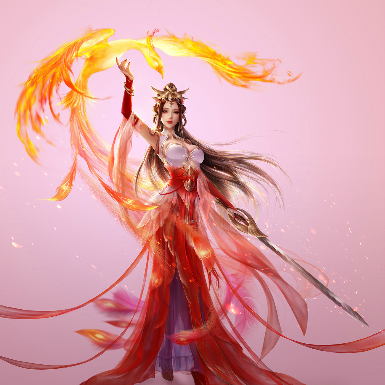 古装游戏角色壁纸,你能认出这些角色出自哪部作品吗