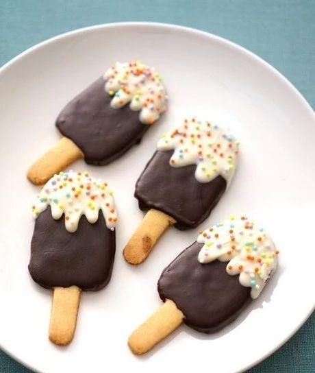 优美西点の雪糕小饼干 你舍得放弃这么可爱的小饼干吗?