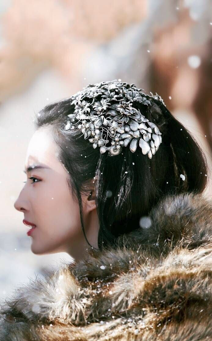 刘亦菲经典造型之鸿门宴传奇虞姬画里走出来的女子