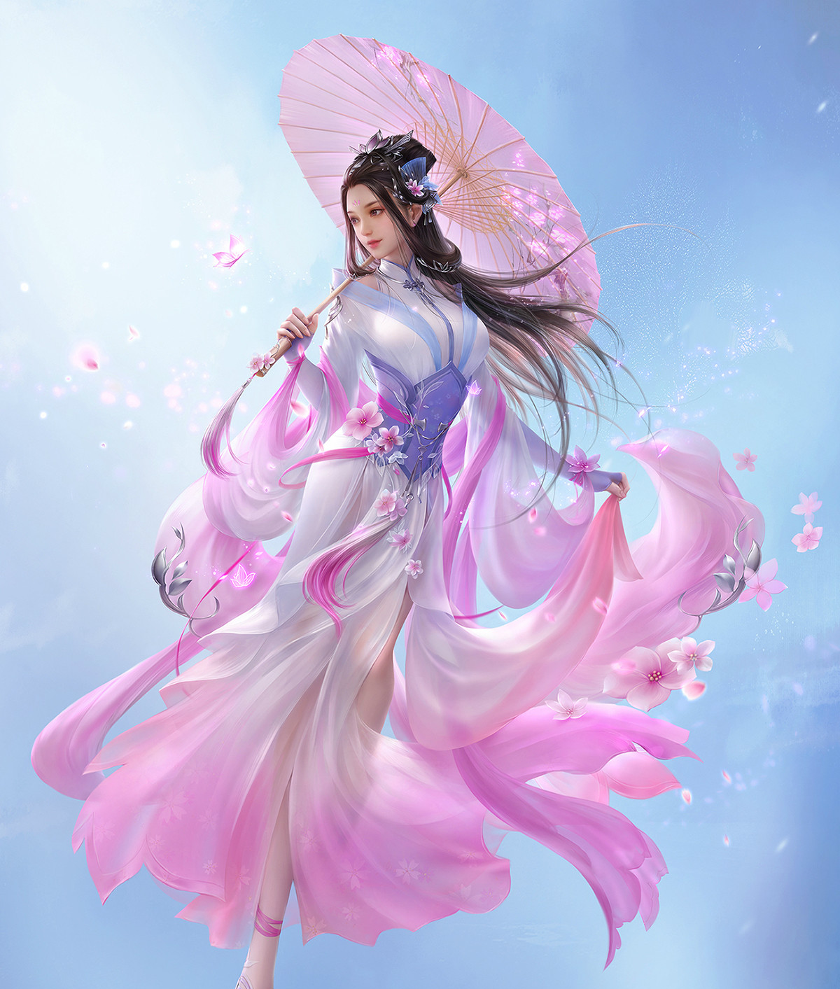 古装游戏角色壁纸,你能认出这些角色出自哪部作品吗