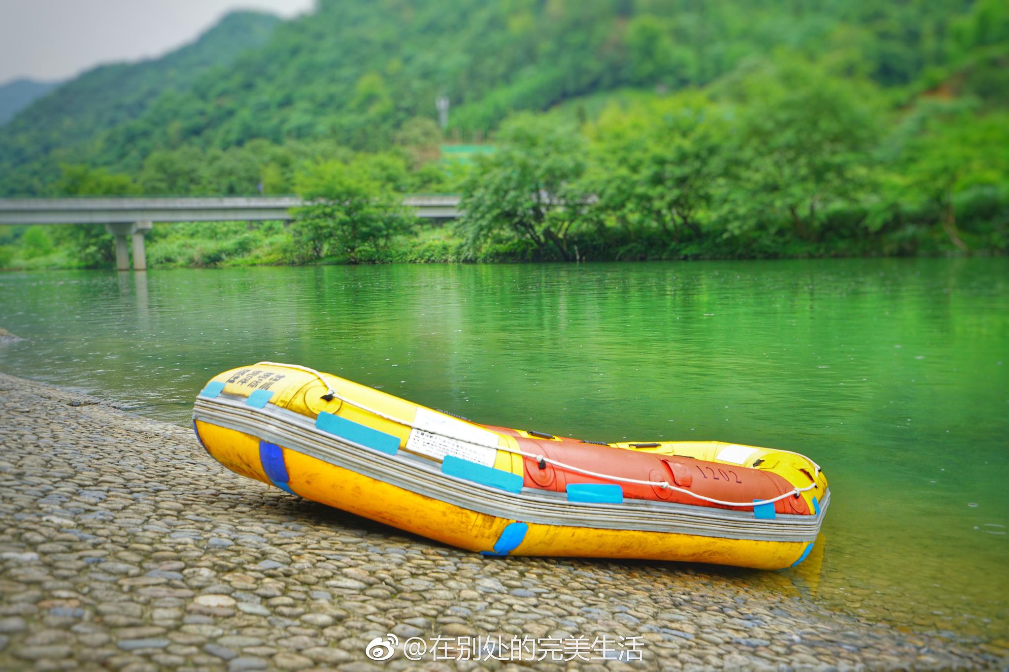 怪谭漂流,在灵动的秋浦河山水间自助皮筏漂流_新浪看点