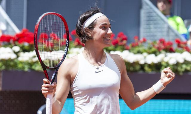 卡罗琳·加西亚(caroline garcia)参加马德里网球公开赛