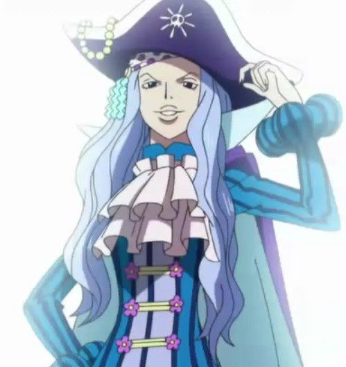 怀迪贝被成为冰之魔女,是白胡子麾下的43位联盟海贼团的船长之一,出现