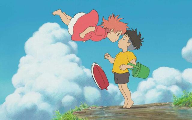 是去见你,我会跑着去的。悬崖上的金鱼公主动