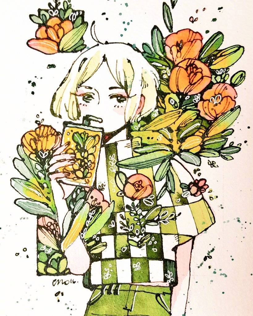 多伦多插画师 maruti bitamin 手绘作品