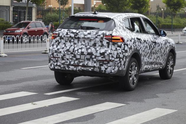 哈弗全新f7谍照首次曝光,预计在广州车展上市