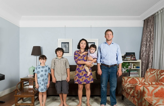 混血的孩子一定长得帅气漂亮吗一组混血家庭照片告诉你答案