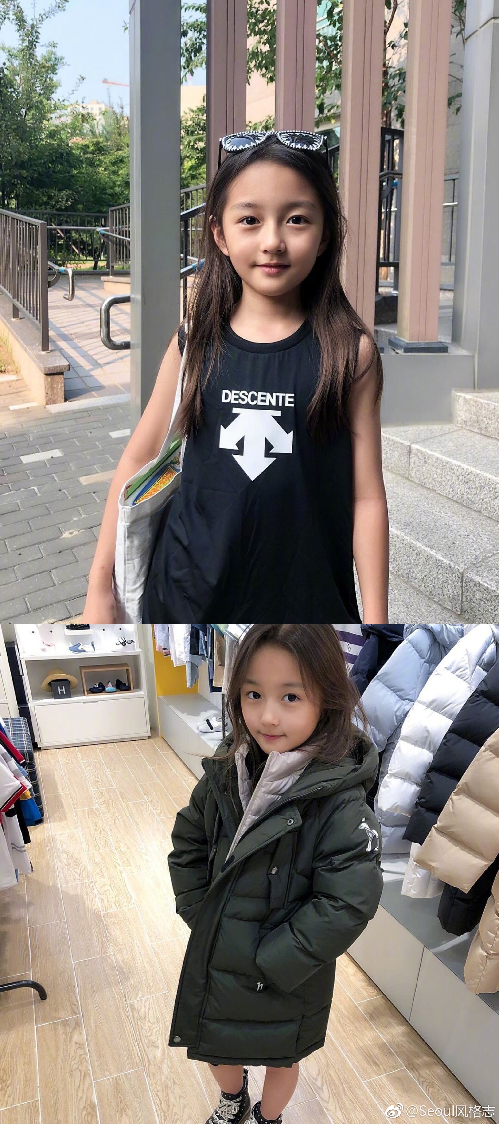 韩国小模特&演员金夏恩,虽然年纪不大