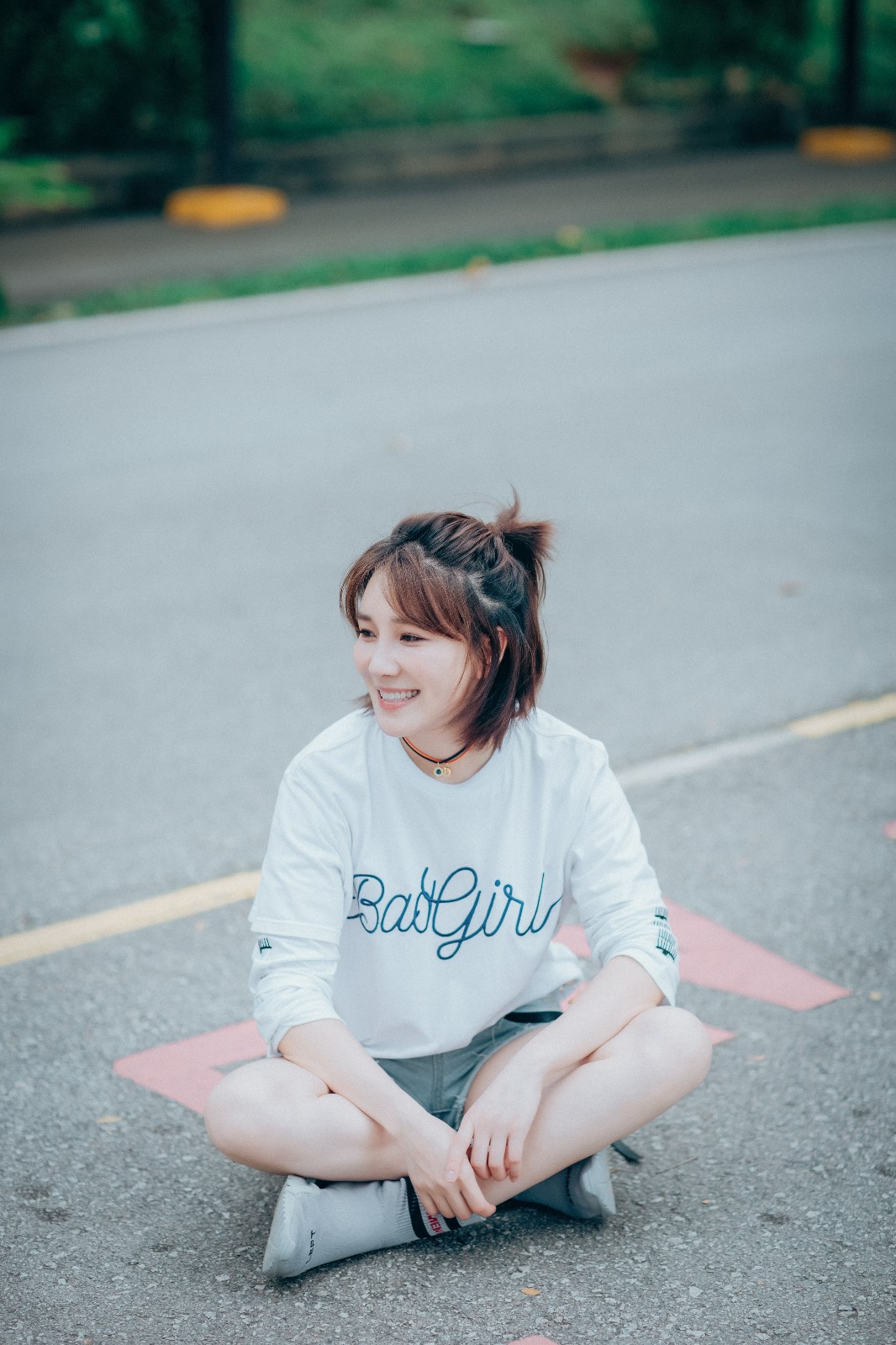 蓉卓最新写真曝光活力满满青春感十足
