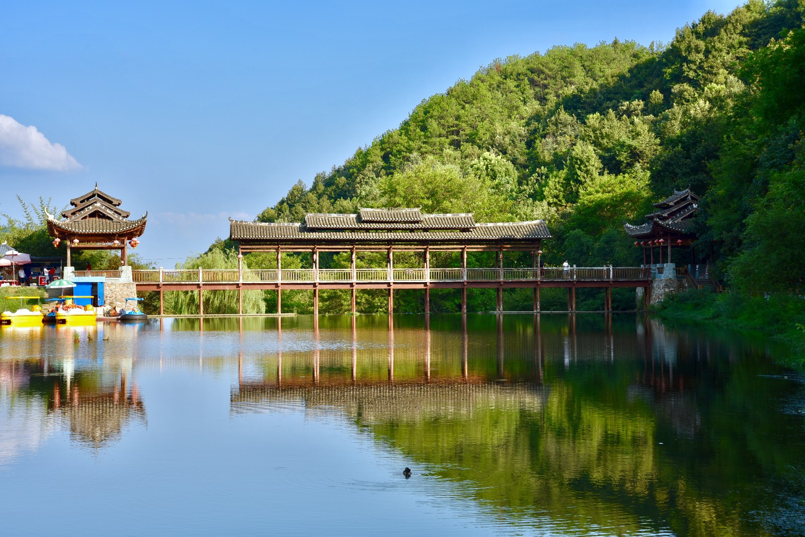 美丽的山山水水【黄陂锦里沟(湖北 武汉)】