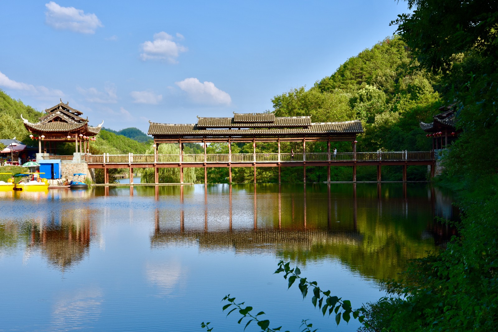 美丽的山山水水【黄陂锦里沟(湖北 武汉)】