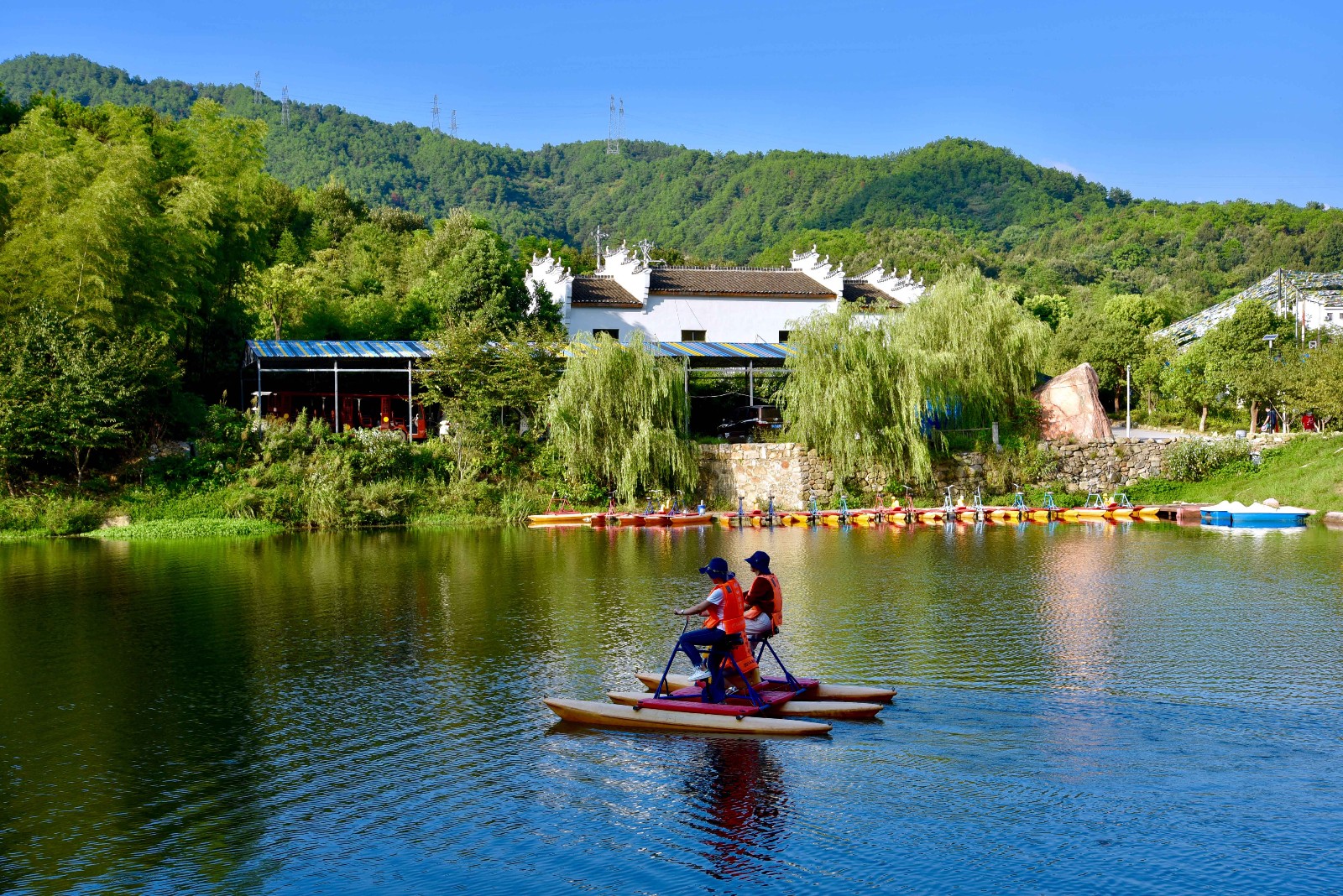 美丽的山山水水【黄陂锦里沟(湖北 武汉)】