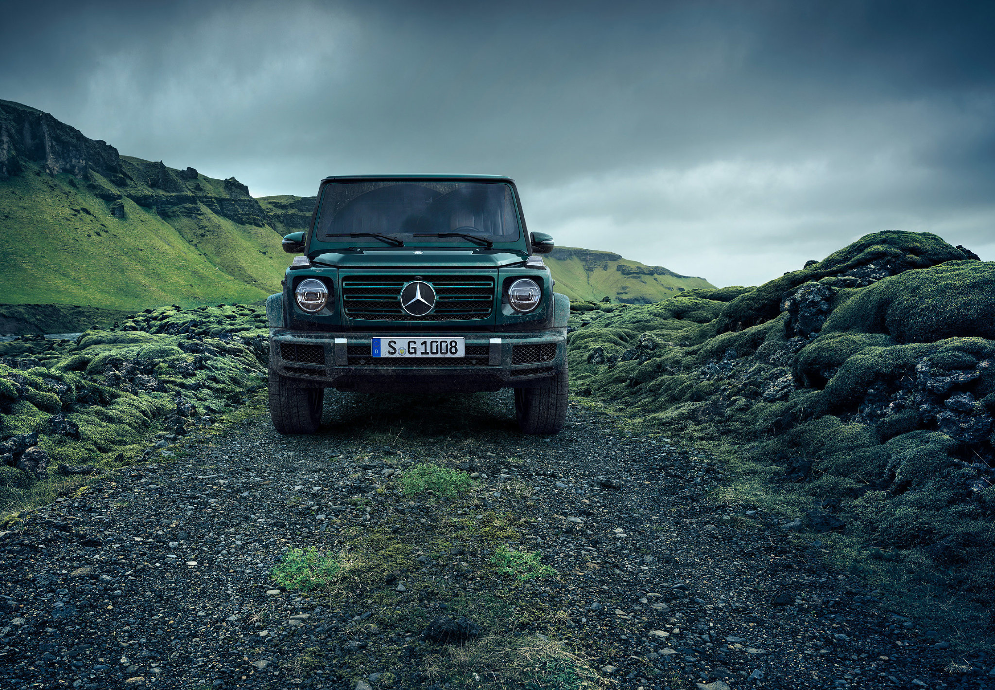 硬派越野:奔驰大g!