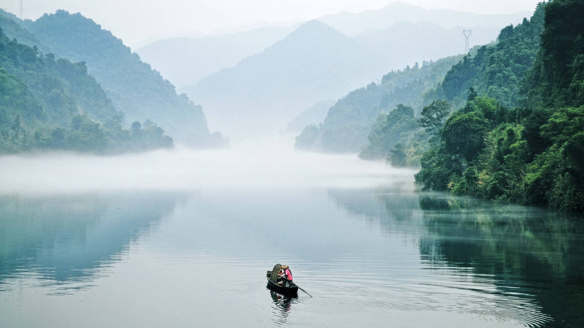 天连水尾水连天图片图片