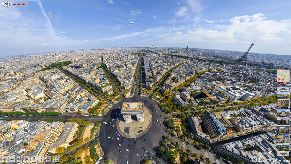 欧美摄影师航拍法国巴黎