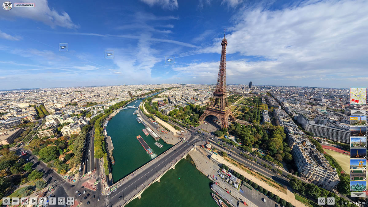 欧美摄影师航拍法国巴黎