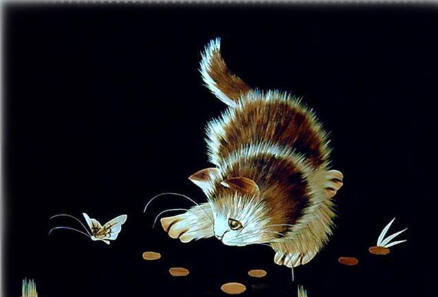 中国民间手工艺术巅峰之作麦秆画美妙绝伦