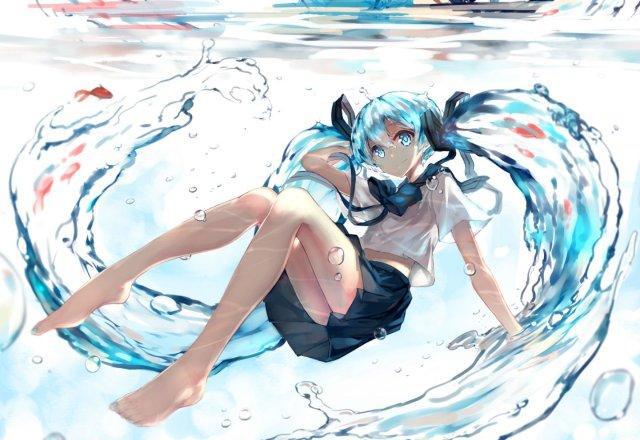 初音未来:关于瓶初音的三个小秘密,头发里还可以养小鱼?