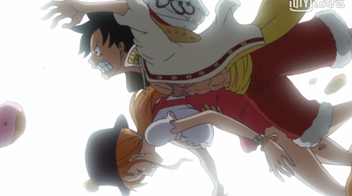 海贼王娜美与路飞打是亲骂是爱