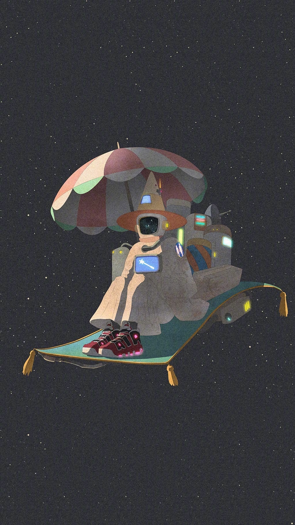 韩国画师 ki yeon kim 的宇航员系列作品,超美的一套图