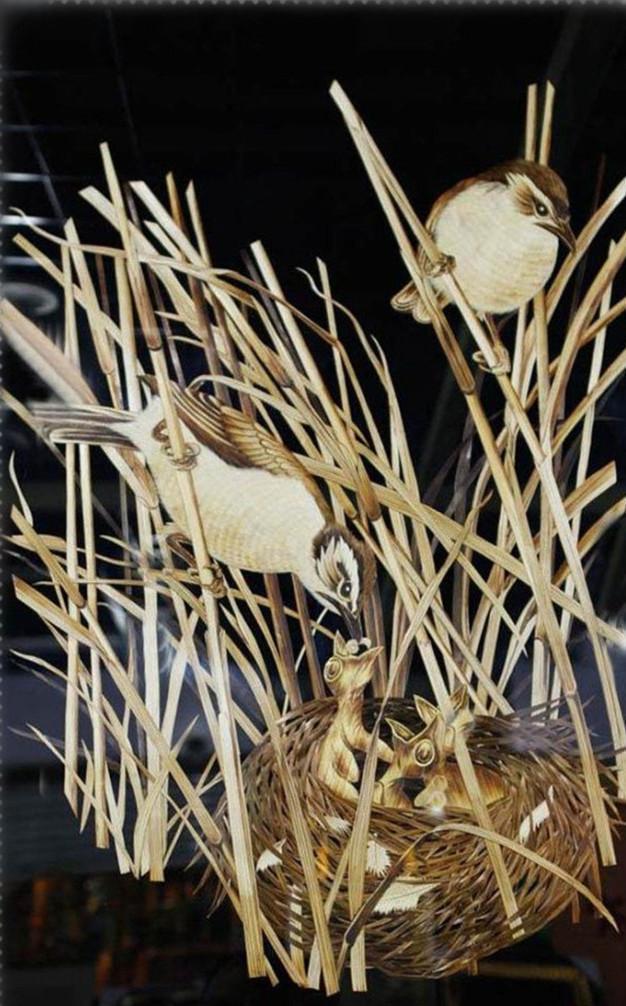 中国民间手工艺术巅峰之作 ——麦秆画 美妙绝伦|麦