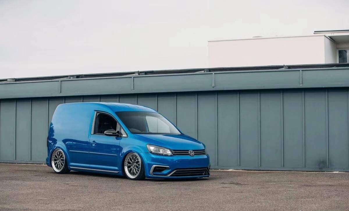 这辆大众开迪改的很帅 对于大众粉儿算是一件艺术品