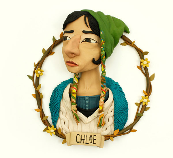 手工艺术 · 3d陶泥人物