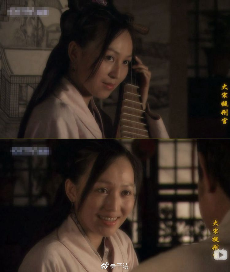 岳丽娜在老秦最喜欢的国产古装剧前三的《大宋提刑官》(2005)里出演了