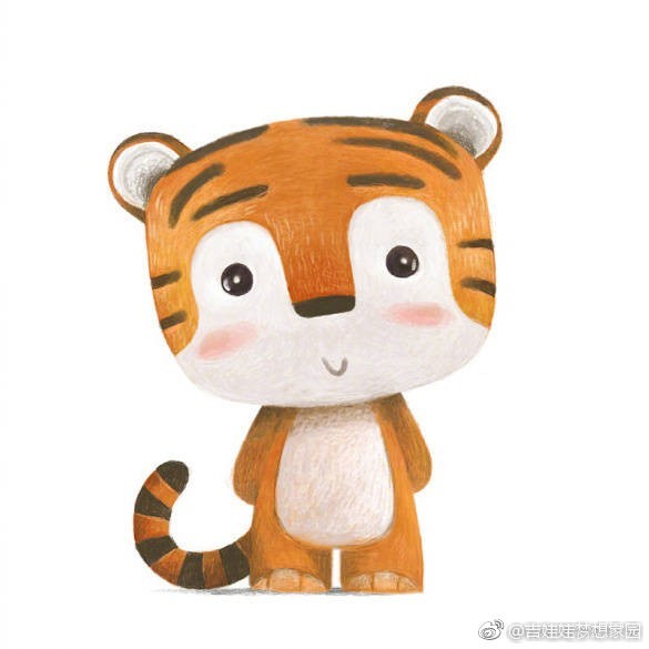 早安啊,可耐的小动物插画送给你.