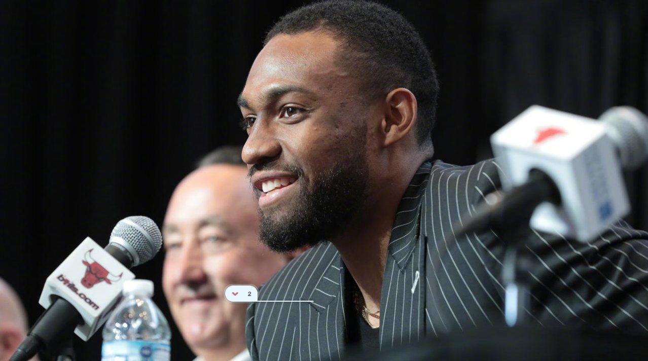 公牛为贾巴里帕克召开了发布会