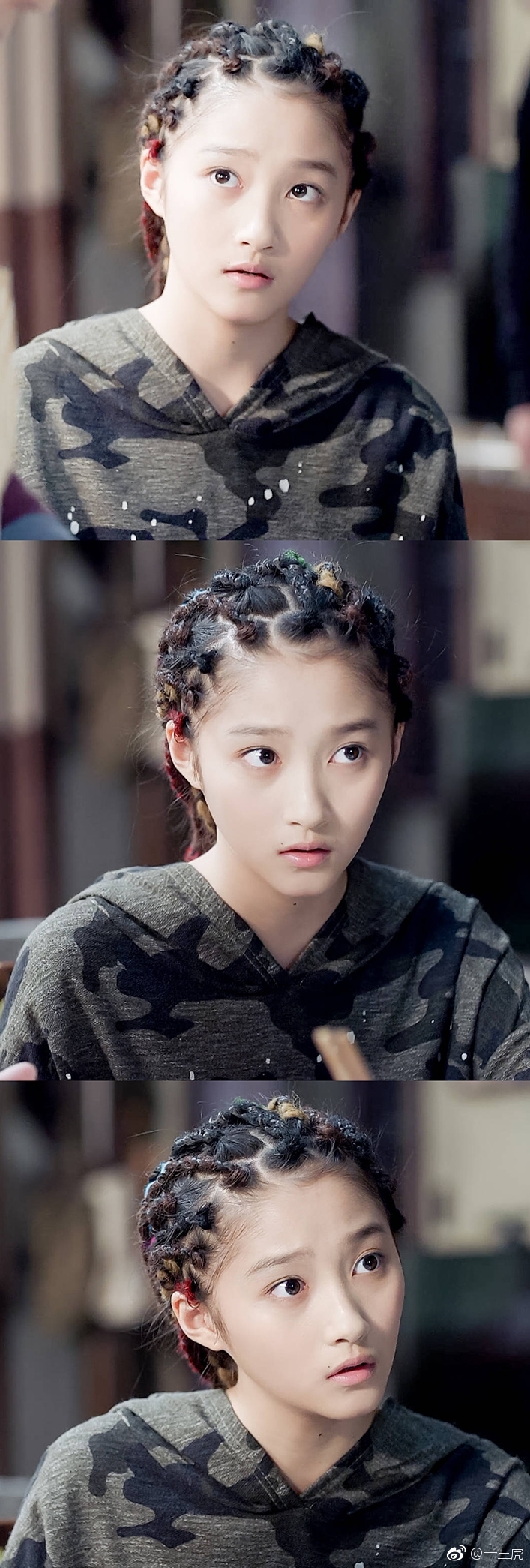 中古灵精怪的陶陶童星李妮妮饰肿么那么像儿时关晓彤啊