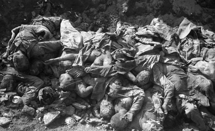 日军队长被钉死在树上上校团长壮烈殉国塔山战役让我军打残