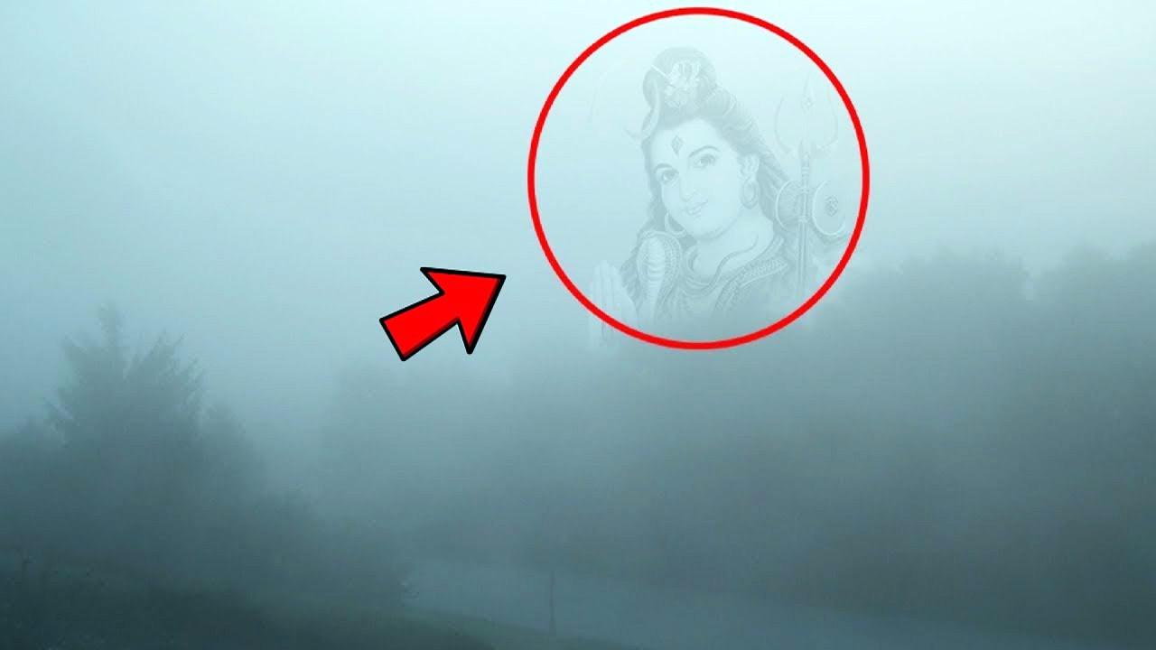 天国真的存在5个天空中被拍到佛祖的画面