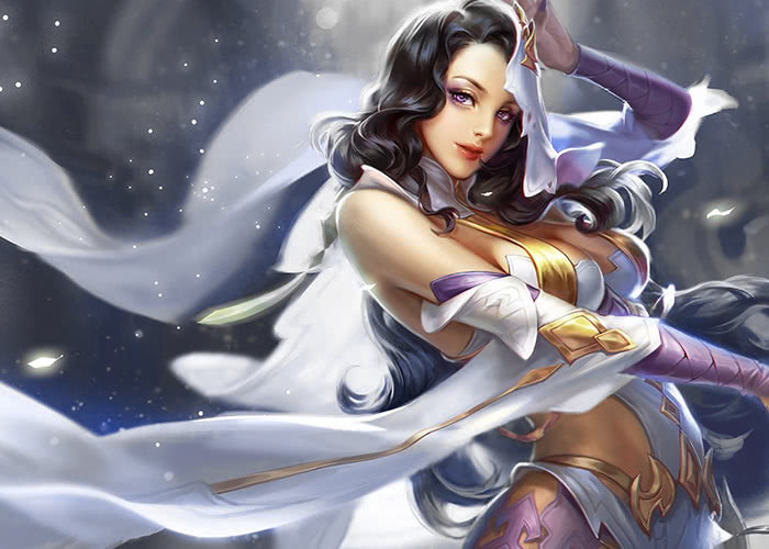 王者峡谷"最美女英雄"第一貂蝉,第二王昭君,其余两位略微逊色