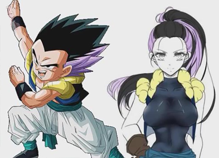 18张龙珠人物性转图合体扎马斯最性感孙悟空娇羞红了脸