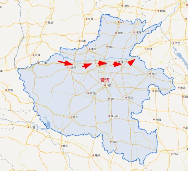 河南省横跨黄河两岸为啥起名叫河南