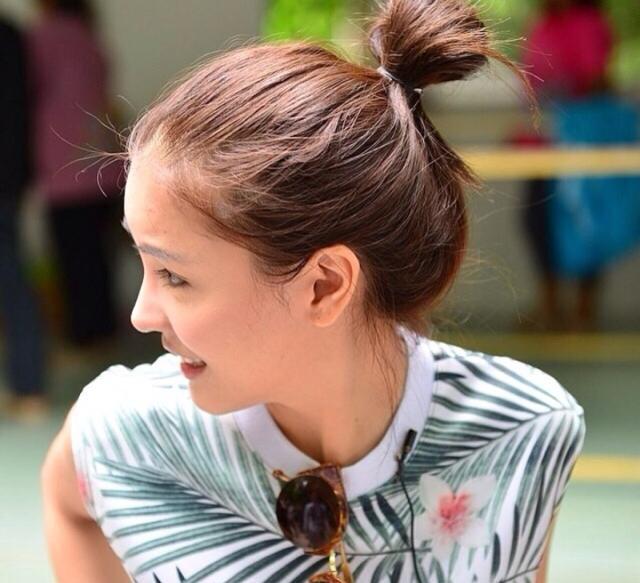 最爱女生丸子头