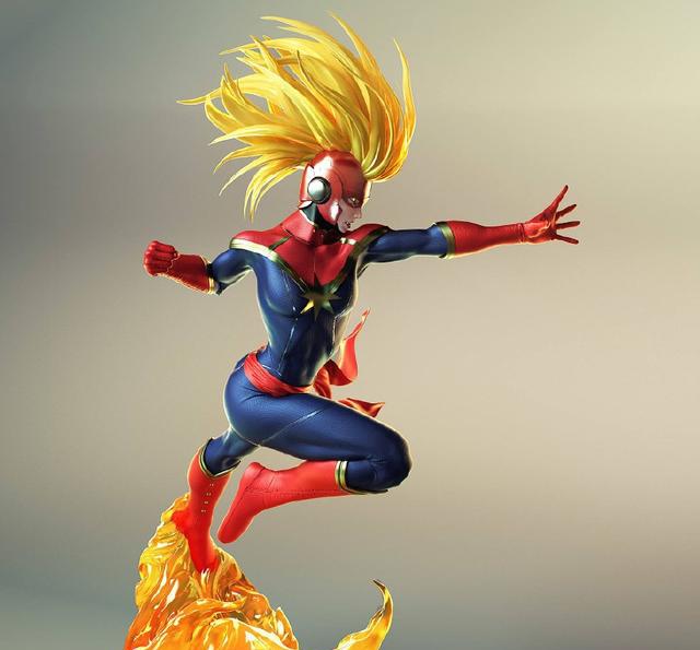 当漫威漫画里的二维形象变成三维形象时有多酷