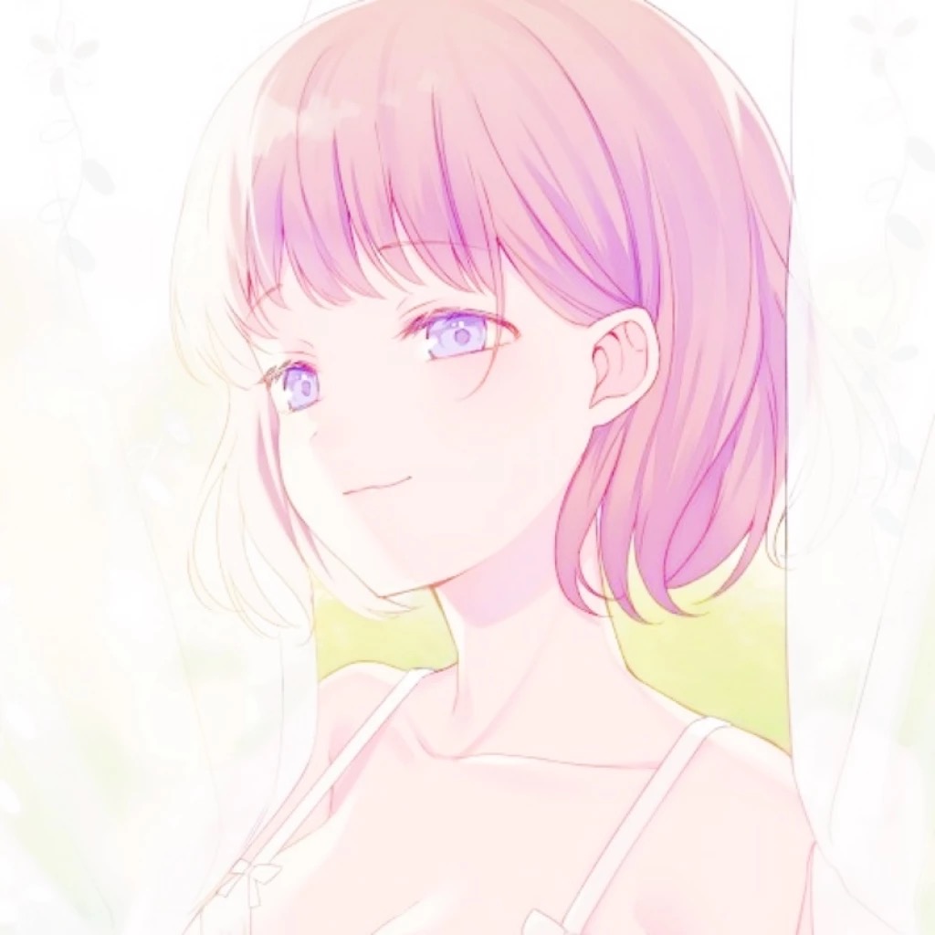 一组无水印女生卡通头像哟