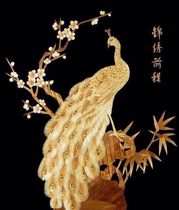 中国民间手工艺术巅峰之作麦秆画美妙绝伦