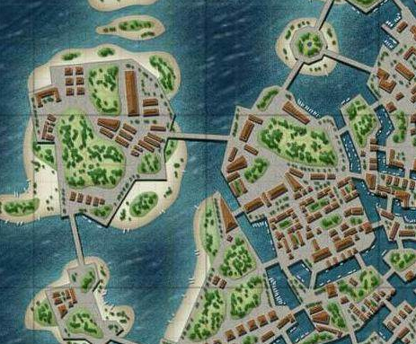 绝地求生曝光96小岛威尼斯水城!|水城|地图|岛屿_新浪网