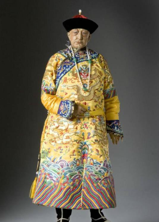 清朝皇帝蜡像清太祖英姿飒爽乾隆气宇轩昂看到同治不淡定