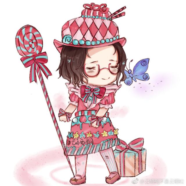 第五人格:送您一波q版人格!我家拿着棒棒糖的海伦娜最可爱了