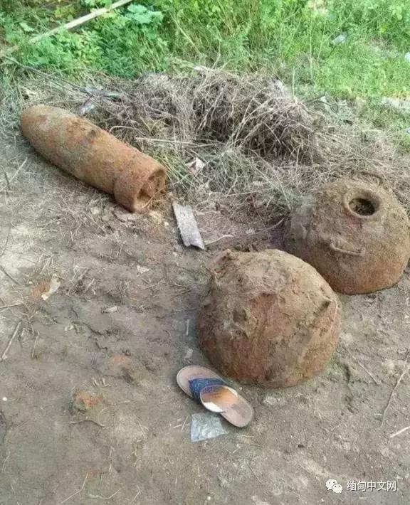 在缅甸挖到这铁疙瘩,千万别乱敲乱拆,有可能因它丢了性命!